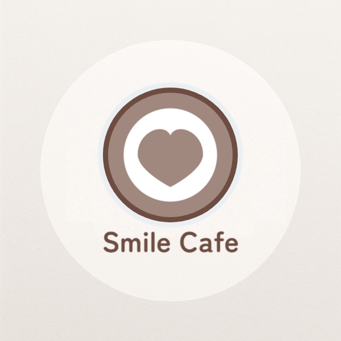 SNSのプロフィールアイコンに作成したロゴが使われているイメージ