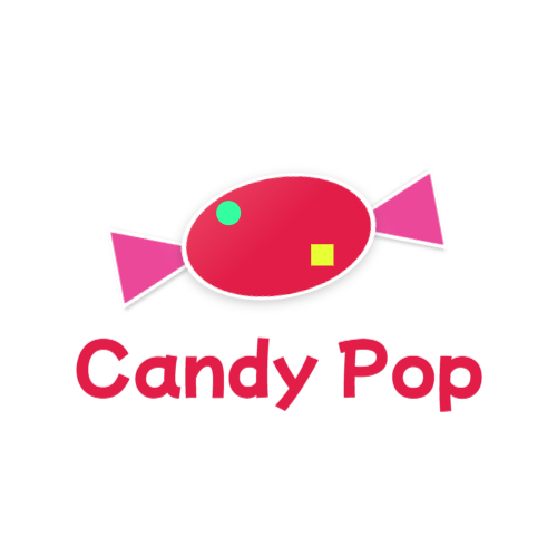 お菓子系（キャンディ）ロゴ