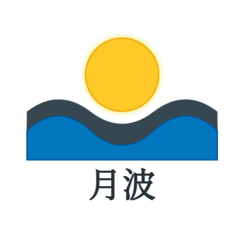 和をイメージしたデザインのロゴ