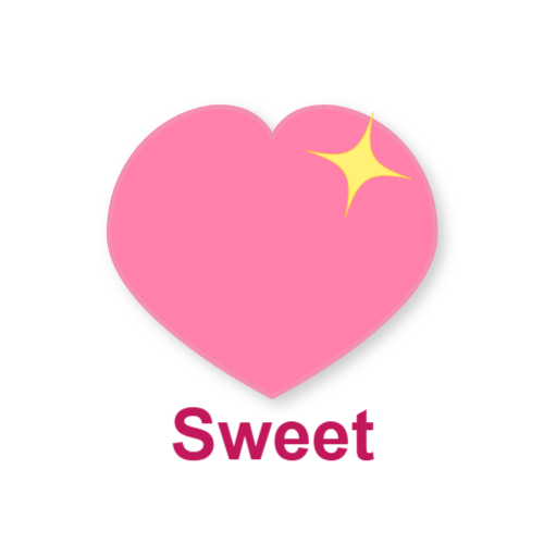 ハートを使ったデザインのロゴ