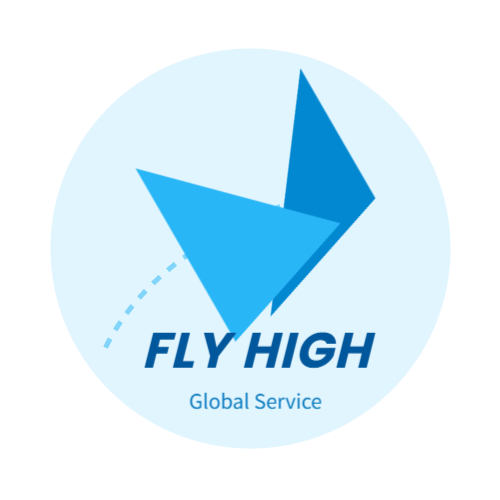 抽象ロゴ：羽・軽やか