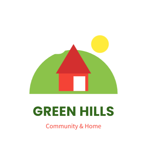 家をイメージしたデザインのロゴ