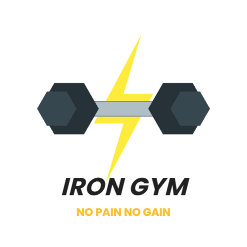 ジムをイメージしたデザインのロゴ