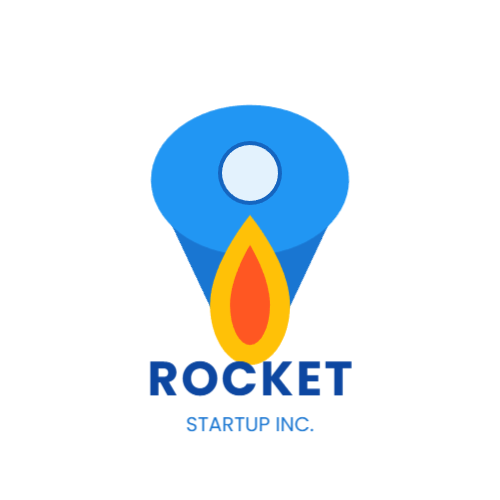 スタートアップロゴ：ロケット