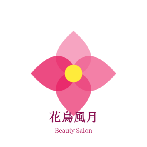 アジサイをイメージしたデザインのロゴ