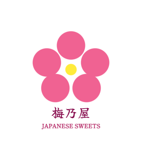 梅をイメージしたデザインのロゴ