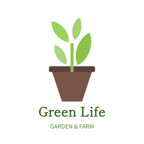 植物をイメージしたデザインのロゴ