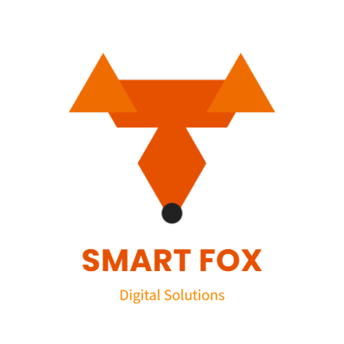 キツネをイメージしたデザインのロゴ