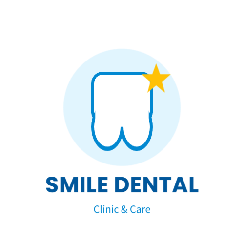 歯をイメージしたデザインのロゴ