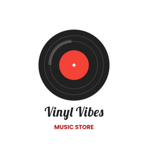 レコードをイメージしたデザインのロゴ